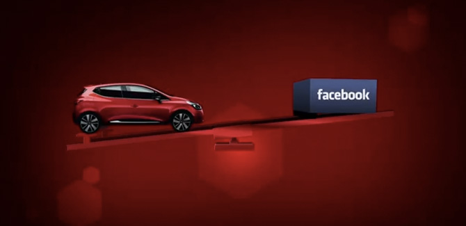 El poder de Facebook para levantar a Renault