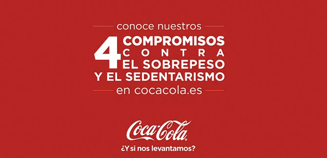 Coca Cola contra la obesidad: «El ascensor»
